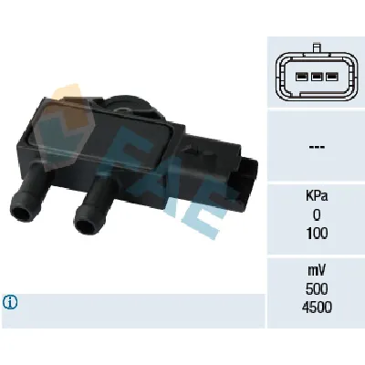 Senzor, pritisak izduvnih gasova FAE FAE16111 IC-D0AD7B