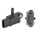 Senzor, pritisak izduvnih gasova HELLA 6PP009 409-071 IC-E1E842