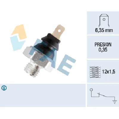 Senzor, pritisak ulja FAE FAE11200 IC-ABB4C8