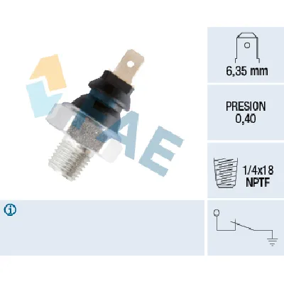 Senzor, pritisak ulja FAE FAE11320 IC-ABB460