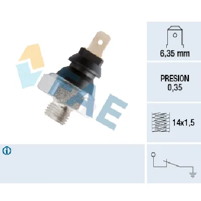 Senzor, pritisak ulja FAE FAE11410 IC-ABB475