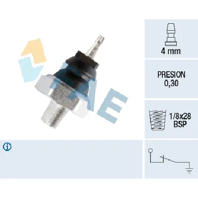 Senzor, pritisak ulja FAE FAE12230 IC-ABB470