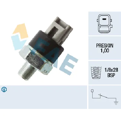 Senzor, pritisak ulja FAE FAE12545 IC-DAB5F0