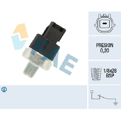 Senzor, pritisak ulja FAE FAE12555 IC-C3A90E