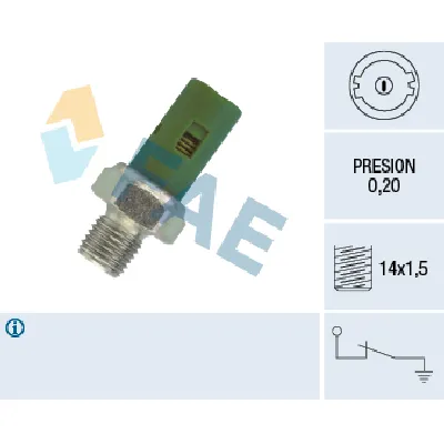 Senzor, pritisak ulja FAE FAE12630 IC-ABB3B4