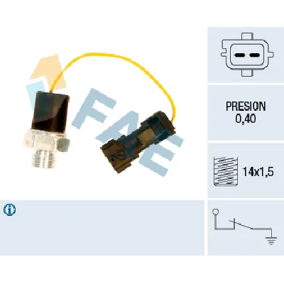 Senzor, pritisak ulja FAE FAE12650 IC-C012D5