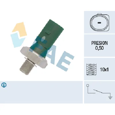 Senzor, pritisak ulja FAE FAE12881 IC-ABB4BA