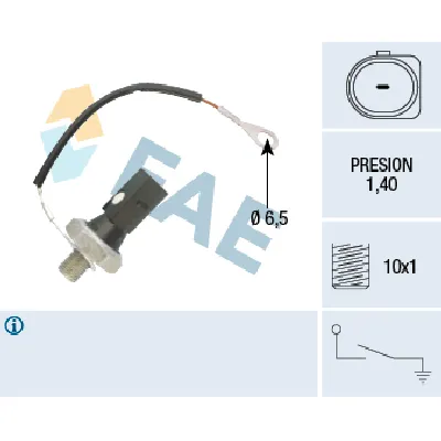 Senzor, pritisak ulja FAE FAE12896 IC-DAB5F7