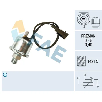 Senzor, pritisak ulja FAE FAE14010 IC-ABB286