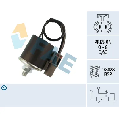 Senzor, pritisak ulja FAE FAE14130 IC-ABB2ED