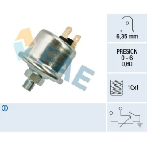 Senzor, pritisak ulja FAE FAE14930 IC-D4B59E