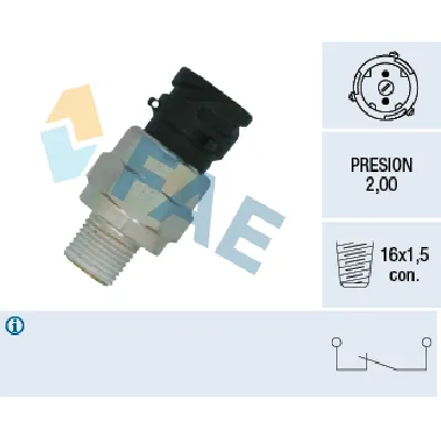 Senzor, pritisak ulja FAE FAE18113 IC-DAB8E2