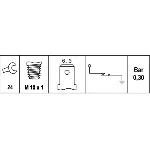 Senzor, pritisak ulja HELLA 6ZL003 259-391 IC-B51745