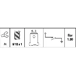 Senzor, pritisak ulja HELLA 6ZL003 259-441 IC-B51749