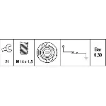 Senzor, pritisak ulja HELLA 6ZL007 675-001 IC-B5175E