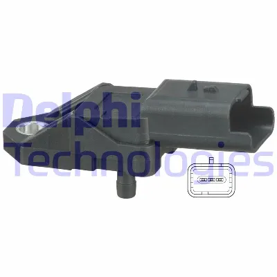 Senzor, pritisak usisne cijevi DELPHI PS10180 IC-DF24B5