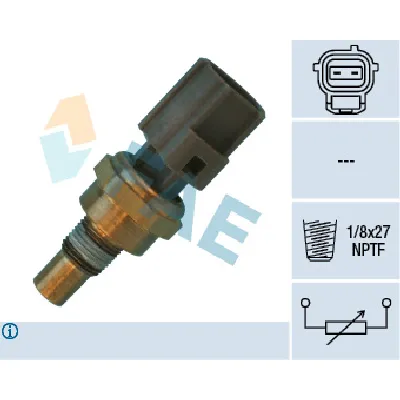 Senzor, temperatura glave cilindra FAE FAE33750 IC-DAB85F