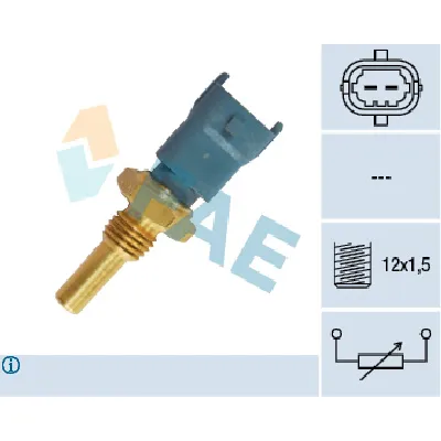 Senzor, temperatura goriva FAE FAE33490 IC-ABB256