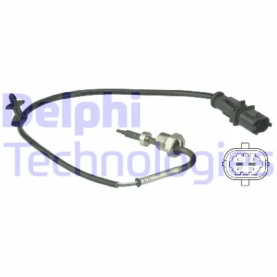 Senzor, temperatura izduvnih gasova DELPHI TS30028 IC-E37C4E