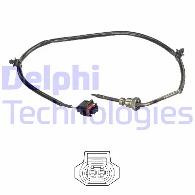Senzor, temperatura izduvnih gasova DELPHI TS30226 IC-G0QC4B