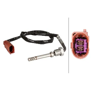 Senzor, temperatura izduvnih gasova HELLA 6PT010 376-171 IC-G0KUKV