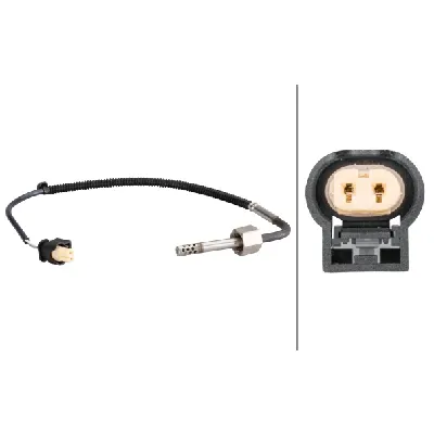 Senzor, temperatura izduvnih gasova HELLA 6PT010 376-201 IC-G0KUKY