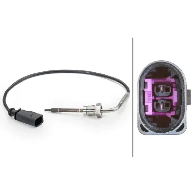 Senzor, temperatura izduvnih gasova HELLA 6PT014 494-071 IC-F79C90