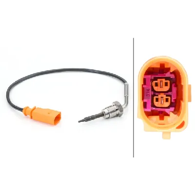 Senzor, temperatura izduvnih gasova HELLA 6PT014 494-181 IC-F79C9A