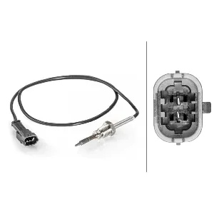 Senzor, temperatura izduvnih gasova HELLA 6PT014 494-341 IC-G04CID