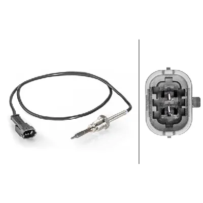 Senzor, temperatura izduvnih gasova HELLA 6PT014 494-341 IC-G04CID