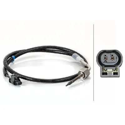 Senzor, temperatura izduvnih gasova HELLA 6PT014 494-891 IC-G08XX2