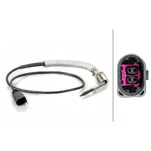 Senzor, temperatura izduvnih gasova HELLA 6PT014 495-081 IC-G08XXB