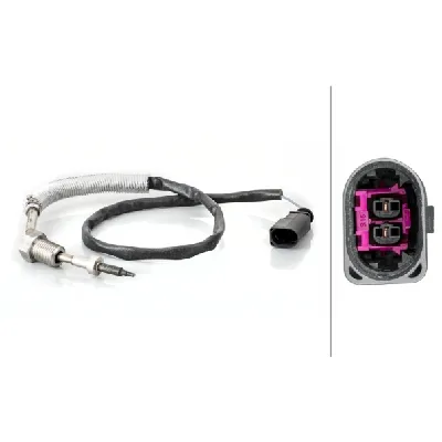 Senzor, temperatura izduvnih gasova HELLA 6PT014 495-101 IC-G08XXD