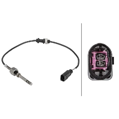 Senzor, temperatura izduvnih gasova HELLA 6PT358 181-151 IC-G0TNS9