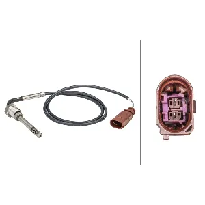 Senzor, temperatura izduvnih gasova HELLA 6PT358 181-321 IC-G0TNSO