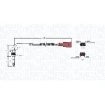 Senzor, temperatura izduvnih gasova MAGNETI MARELLI 172000081010 IC-F86644