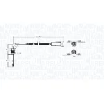 Senzor, temperatura izduvnih gasova MAGNETI MARELLI 172000245010 IC-F86694