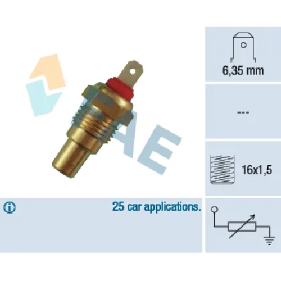 Senzor, temperatura rashladne tečnosti FAE FAE31330 IC-ABB3F9