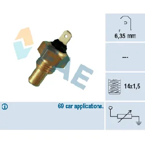 Senzor, temperatura rashladne tečnosti FAE FAE31460 IC-ABB369