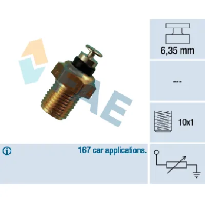 Senzor, temperatura rashladne tečnosti FAE FAE32110 IC-ABB482