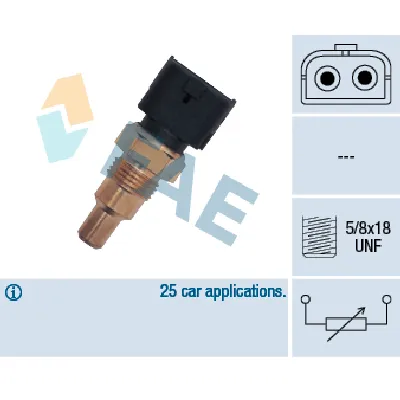 Senzor, temperatura rashladne tečnosti FAE FAE32400 IC-ABB393