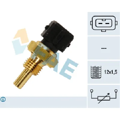 Senzor, temperatura rashladne tečnosti FAE FAE33065 IC-ABB25B