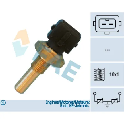 Senzor, temperatura rashladne tečnosti FAE FAE33410 IC-ABB2B5