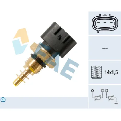 Senzor, temperatura rashladne tečnosti FAE FAE33476 IC-F6E9A2