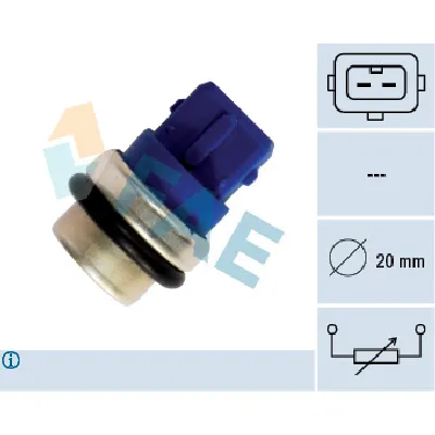 Senzor, temperatura rashladne tečnosti FAE FAE33630 IC-ABB24D