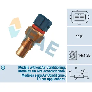 Senzor, temperatura rashladne tečnosti FAE FAE34090 IC-ABB267