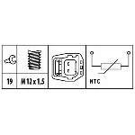 Senzor, temperatura rashladne tečnosti HELLA 6PT009 309-461 IC-D20D1A