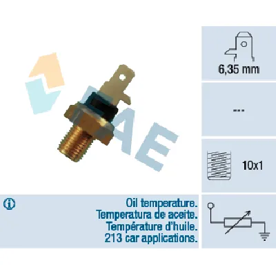 Senzor, temperatura ulja FAE FAE31610 IC-ABB481