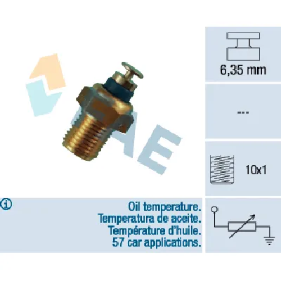 Senzor, temperatura ulja FAE FAE32200 IC-ABB3C2