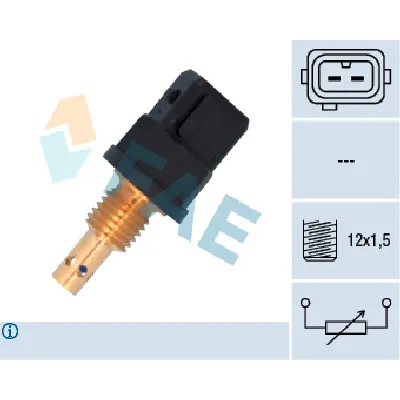 Senzor, temperatura usisnog vazduha FAE FAE33536 IC-DAB858